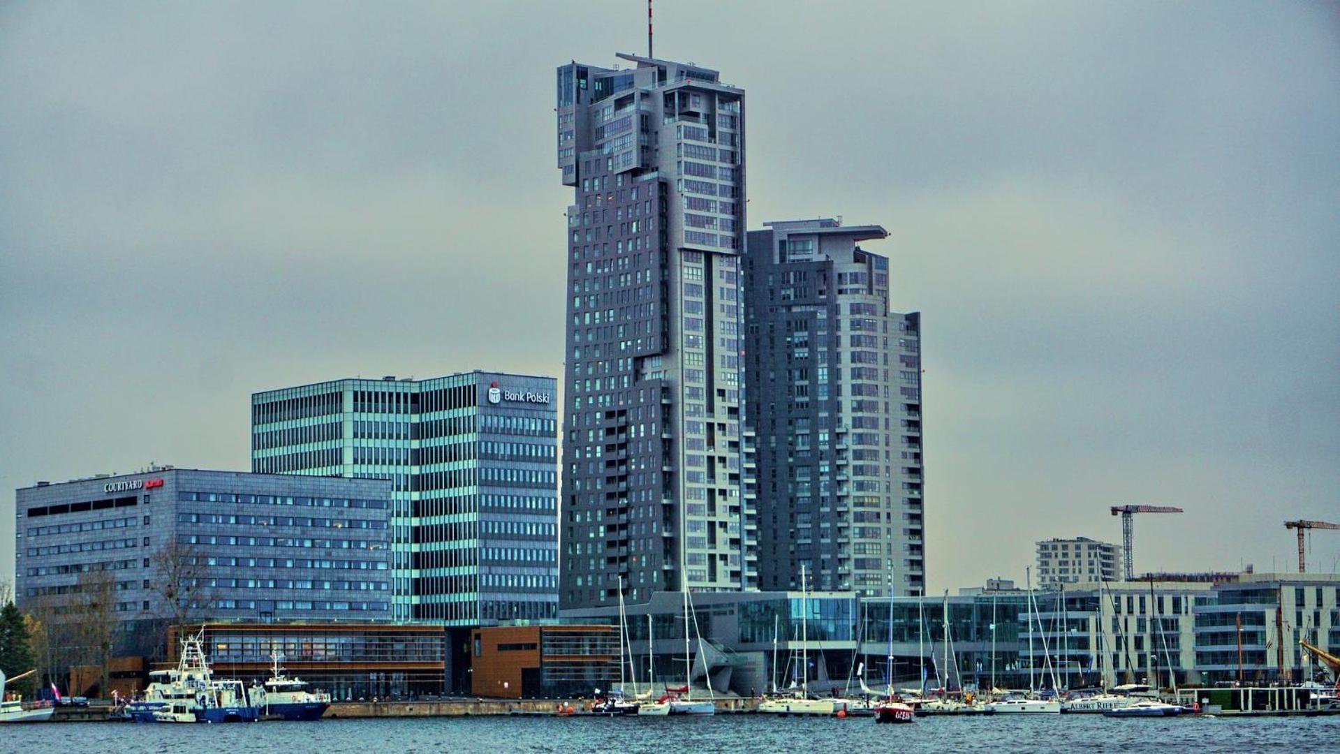 Апартаменти Sea Towers Гдиня Екстер'єр фото